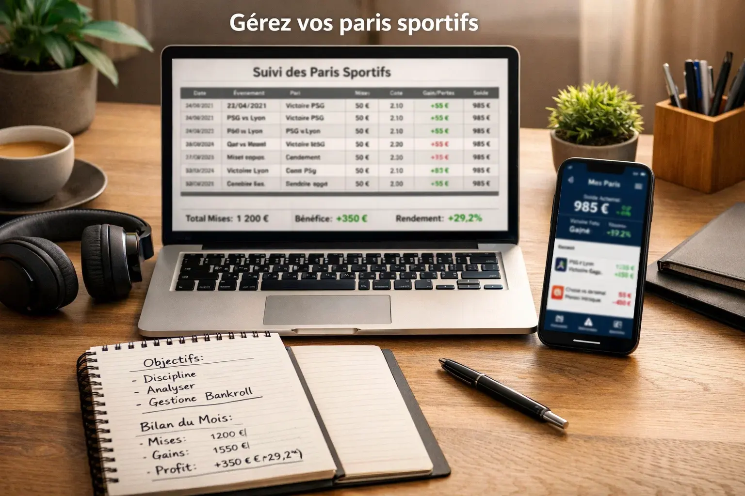 Outils de suivi de bankroll pour paris sportifs