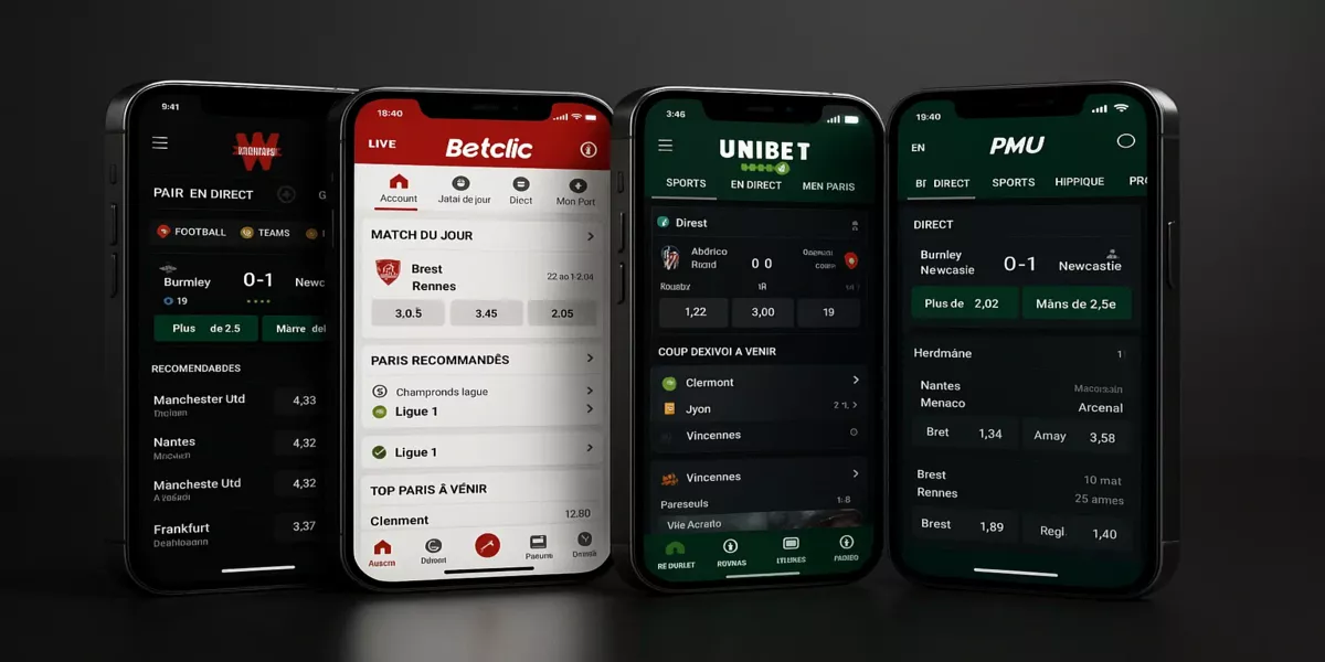 Collection des meilleures applications de paris sportifs en 2025